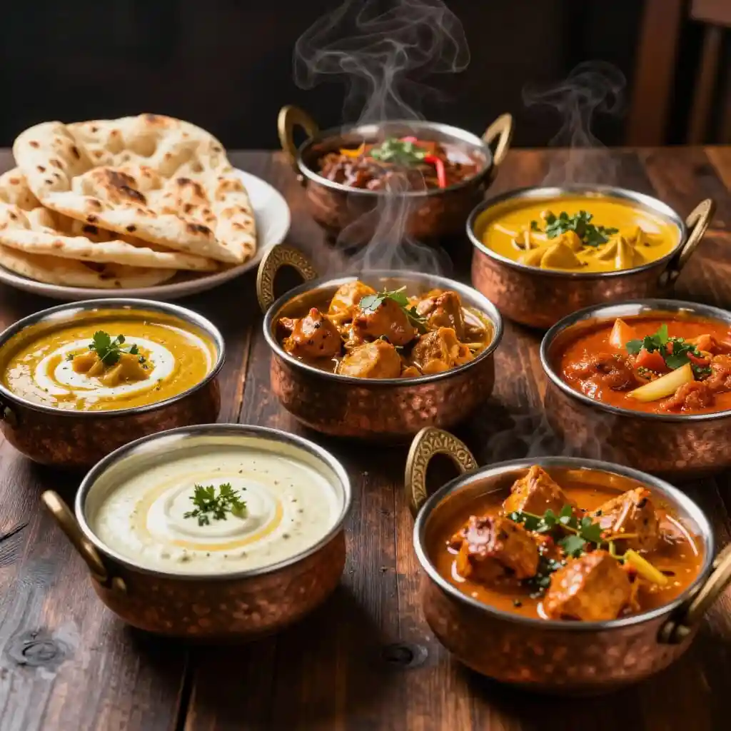 Curry Le menu, sur place ou chez vous