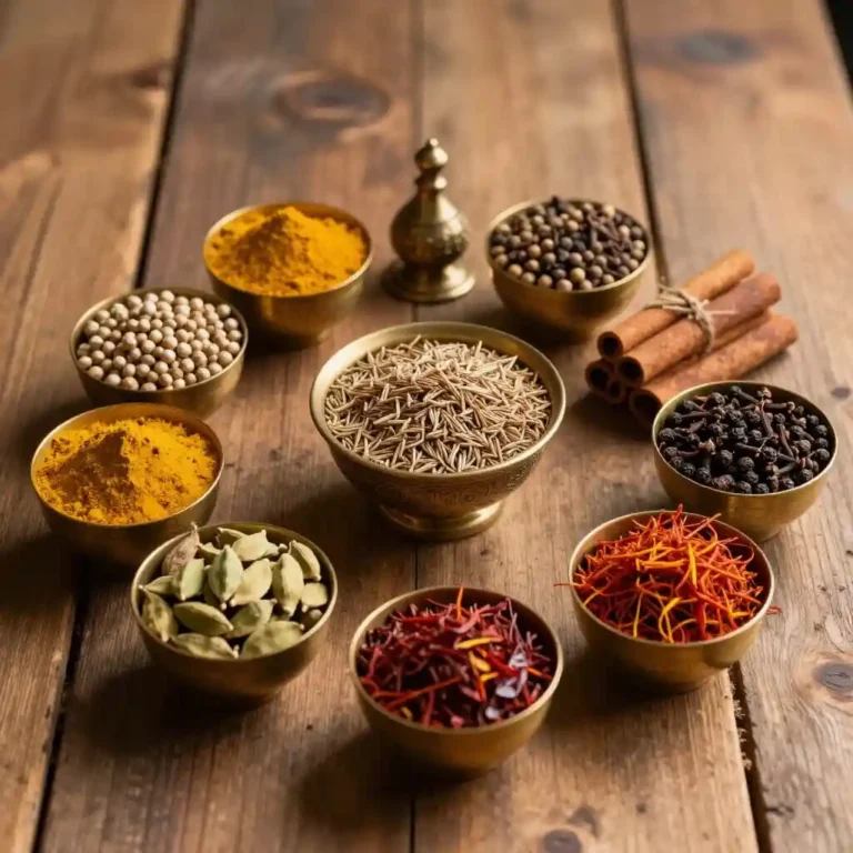 Illustration : Les épices essentielles de la cuisine indienne – Guide complet