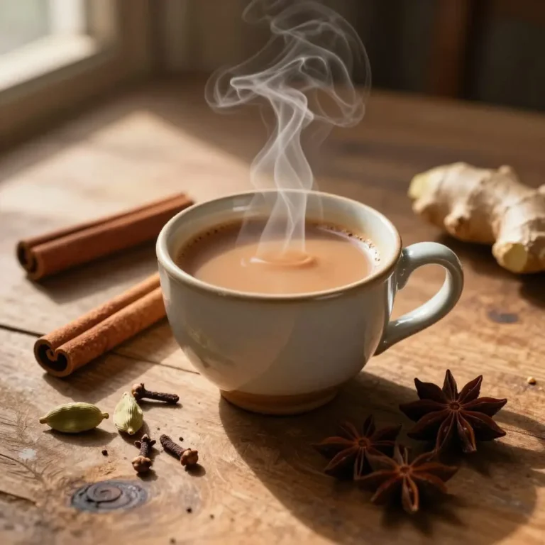 Illustration : Masala Chai : histoire et origines du thé aux épices indien