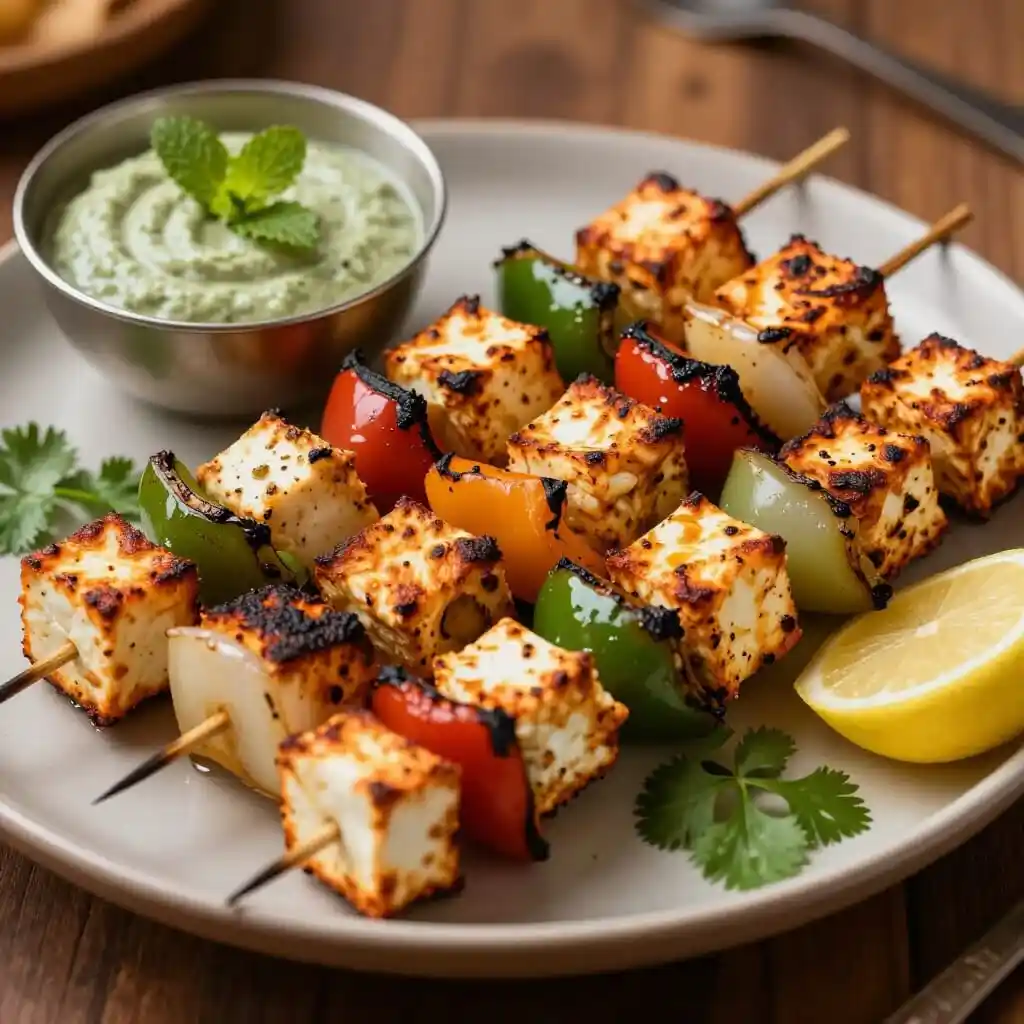 Illustration : Paneer Tikka : histoire et préparation de ce plat végétarien