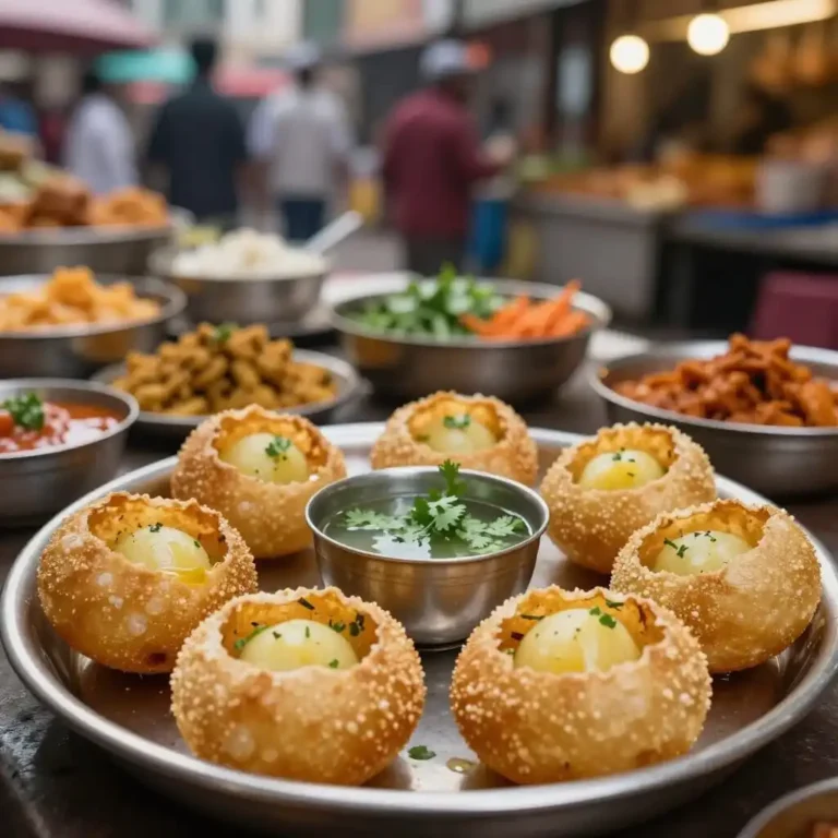 Illustration : Pani Puri : le street food emblématique de l&rsquo;Inde